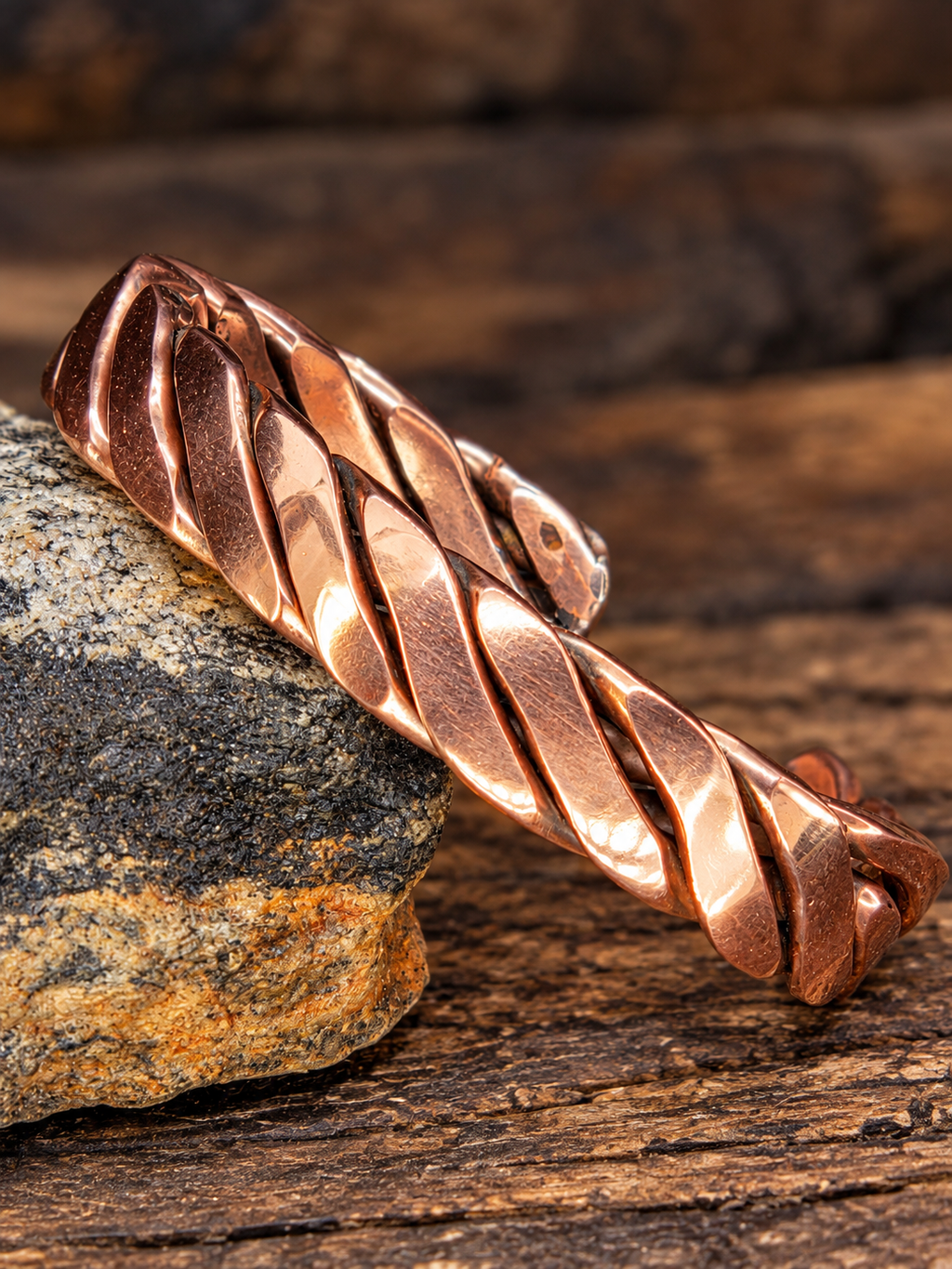 Handmade Copper Cuff Bracelet