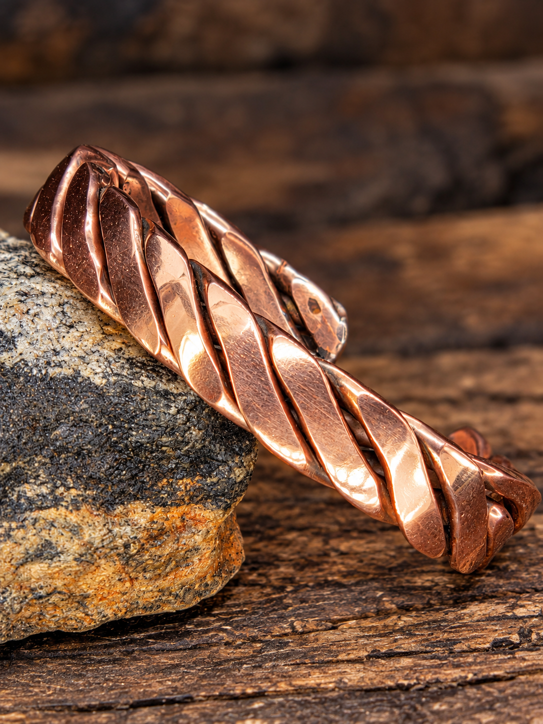 Handmade Copper Cuff Bracelet